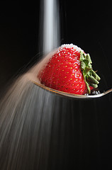 Table sugar and strawberry