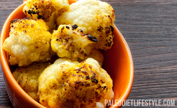 Oven Roast Cauliflower