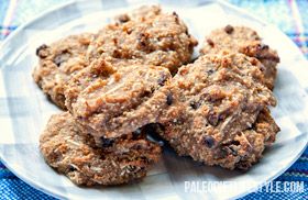 Banana Raisin Cookies