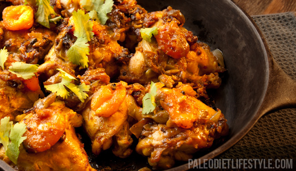 Chicken Tajine With Apricots