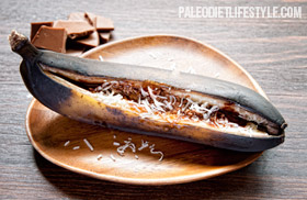 Chocolate Banana Boats