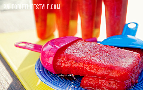Chunky Fruit Popsicles Chunky Fruit Popsicles