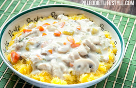 Creamy Chicken And Delicata Squash