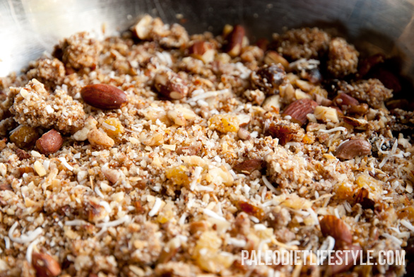 Granola Bar preparation