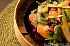 Grapefruit Spinach Salad
