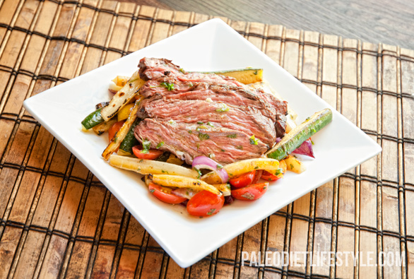 Grilled Steak With Summer Vegetables