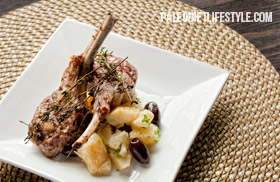 Lemon And Thyme Lamb Cutlets
