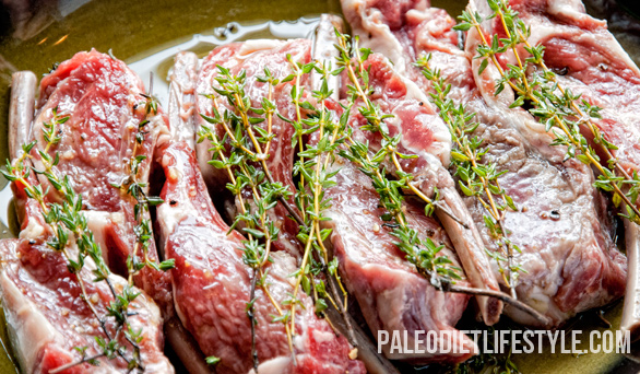 Lamb Cutlet preparation