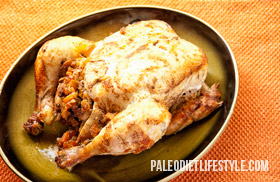 Moroccan-Style Roast Chicken