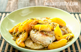 Pork Chops With Peaches
