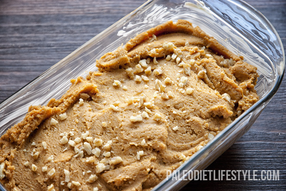 Pumpkin Banana Bread preparation