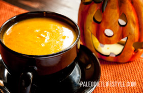 Pumpkin Soup With Apple And Spices
