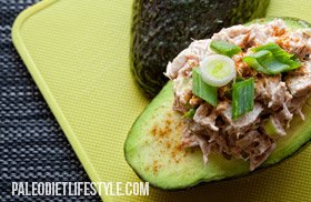 Tuna Avocado Boats