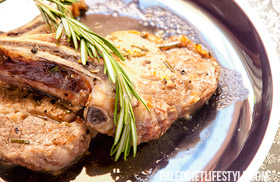 Veal Chops With Rosemary