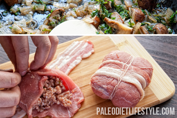 Paupiette preparation Paupiette preparation