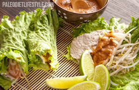 Thai Pork Lettuce Wraps
