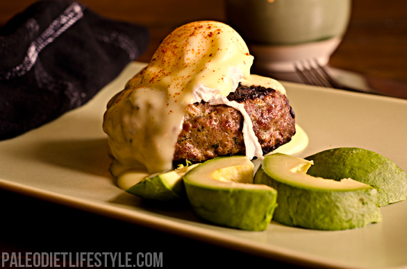 Eggs Benedict Burgers