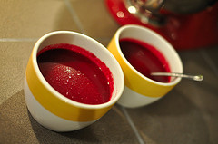 Bloody beet soup