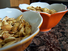 Spicy pumpkin seeds