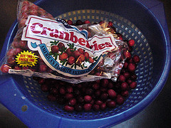 Fresh cranberries