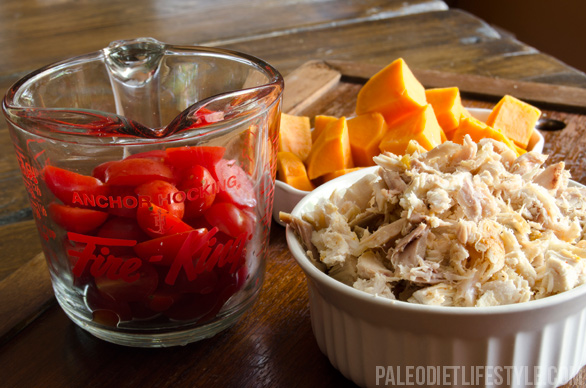 Chicken soup preparation