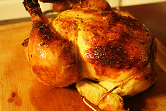 Roast chicken
