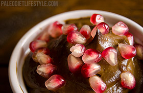 Chocolate avocado mousse