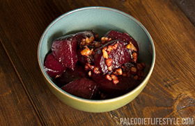 Beet and Walnut salad