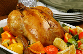 Citrus roast chicken
