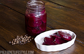 Marinated beets
