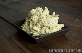 Pesto mashed potatoes