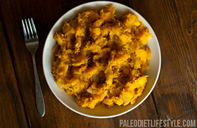 Roasted acorn squash