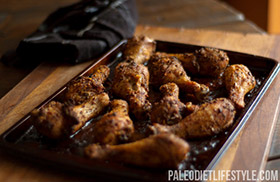 Spicy chicken drumsticks