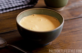 Thai chicken curry soup