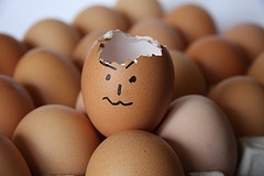 Angry egg