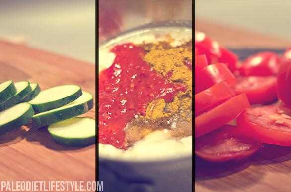 Tomato And Zucchini recipe Preparation