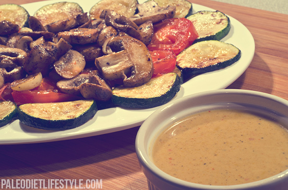 Tomato And Zucchini With Curry Sauce